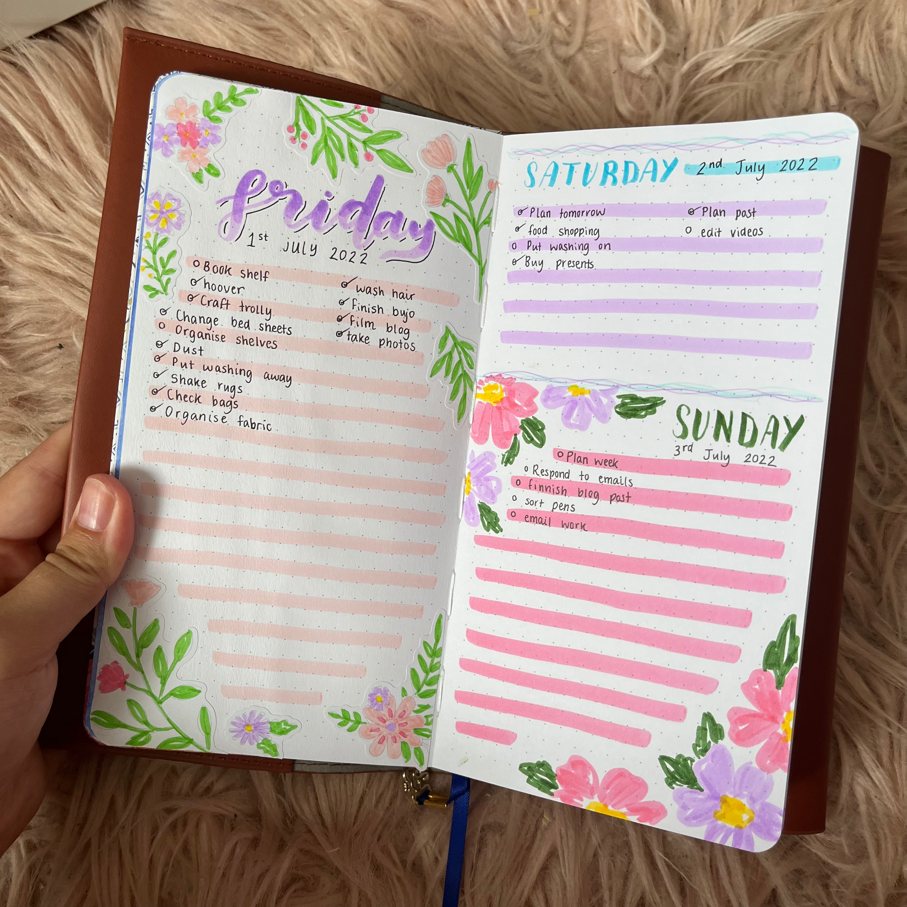 Archer and Olive Notebook Get Ready Summer Checklist Bullet Journal