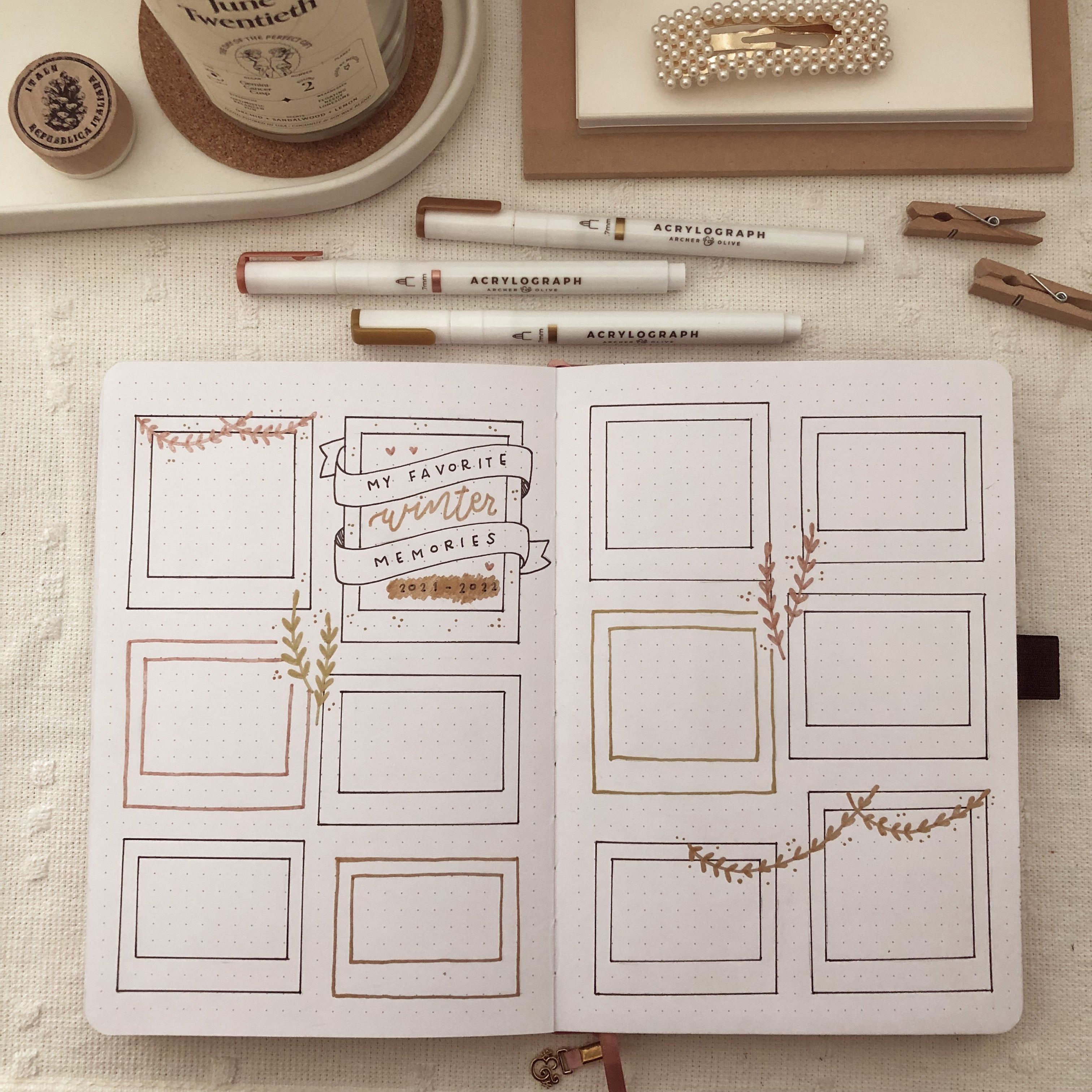 DIY Bullet Journal Kit – Paper and Memories