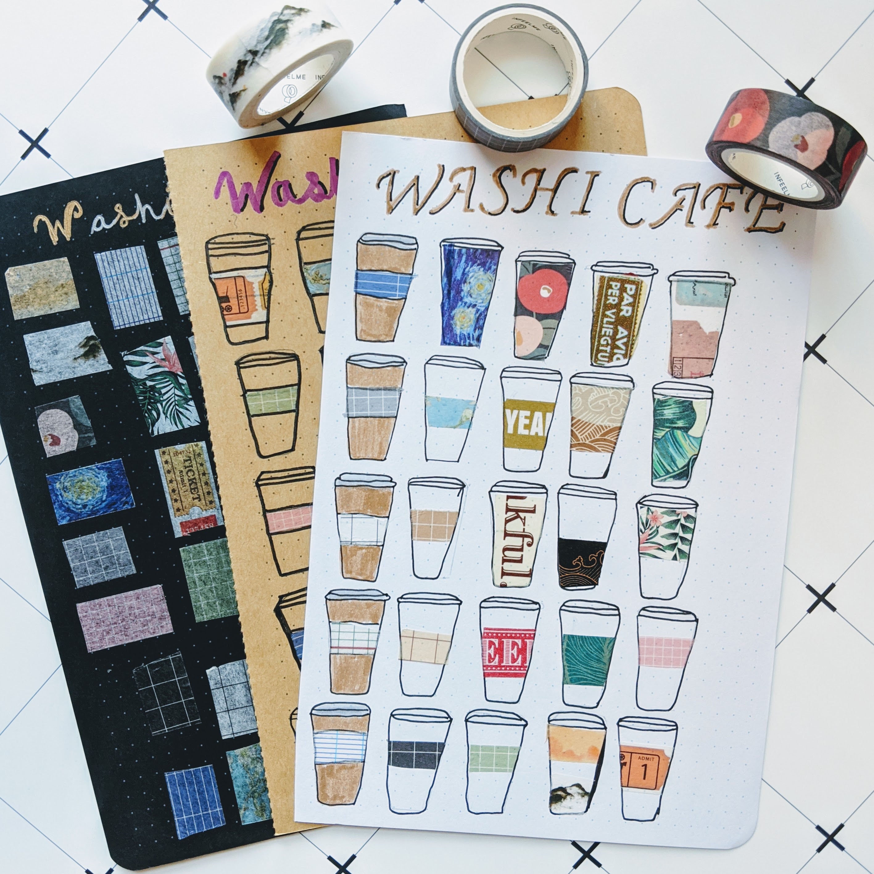 Witchy Washi Tape Customize Paper Graphic by DesignScotch
