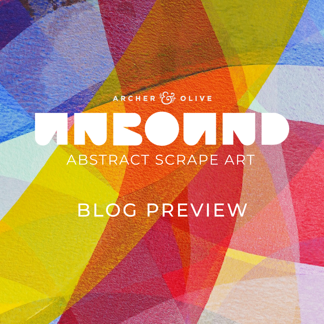 Introducing the UNBOUND Abstract Scrape Art Course