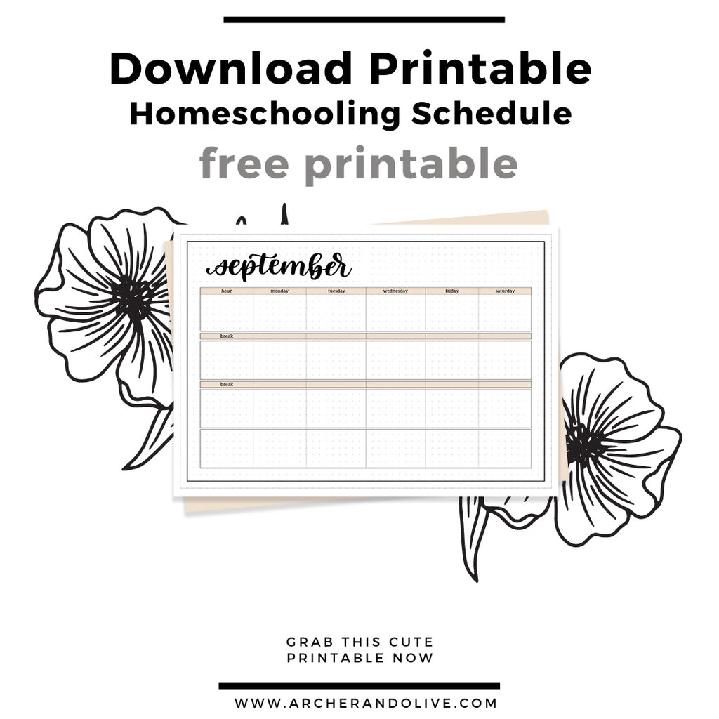 Use a Bullet Journal for Your Homeschool Planner - 4onemore