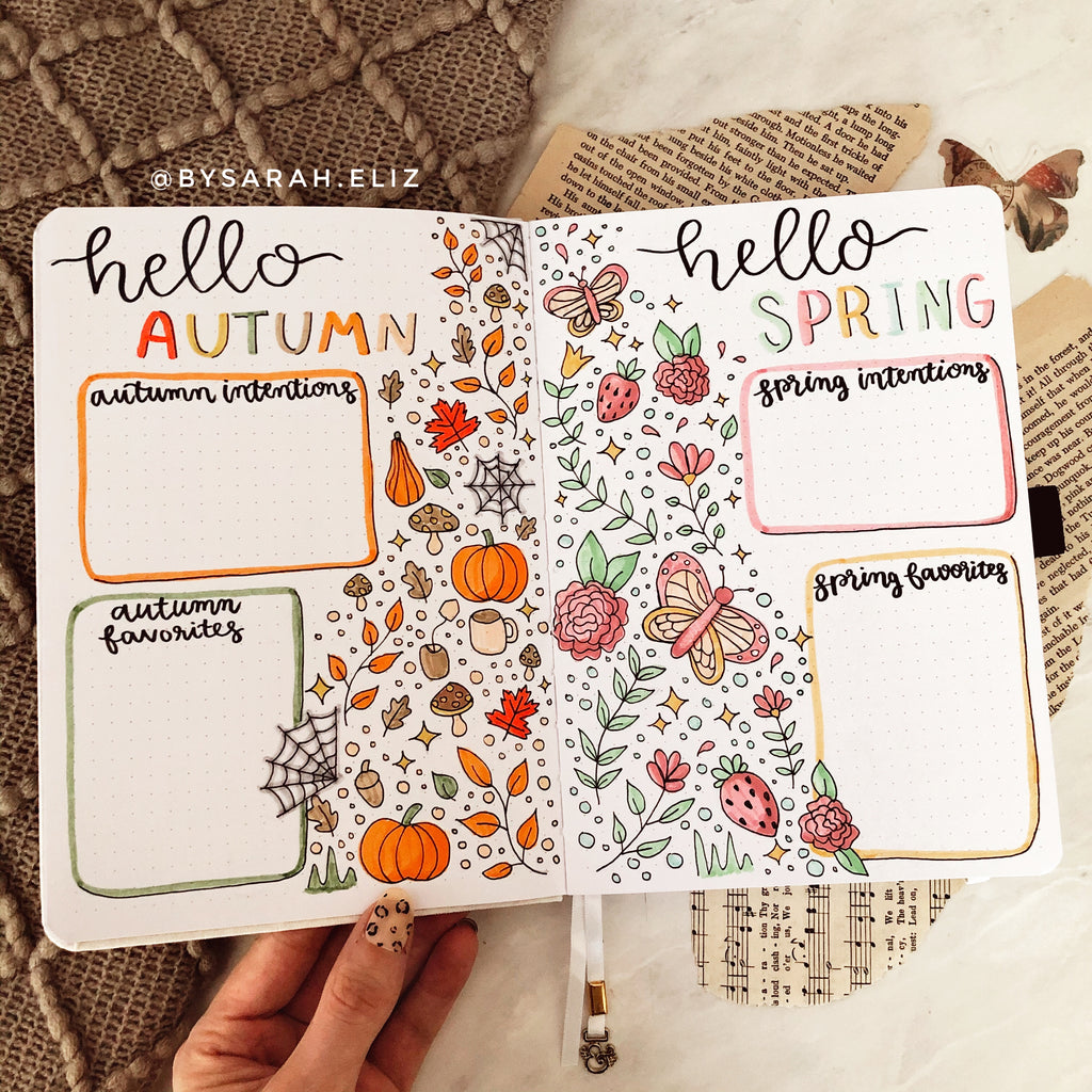 Free Autumn-Themed Bullet Journal Printable – NotebookTherapy