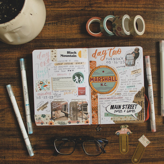 Archer and Olive Notebook — Mountain of Ink
