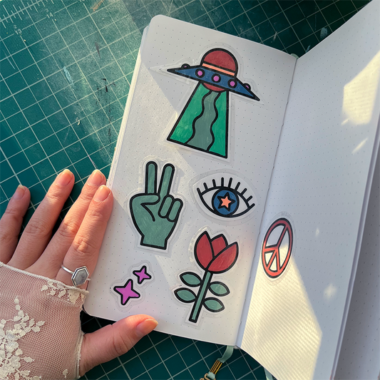 How To Create DIY Stickers For Your Journal