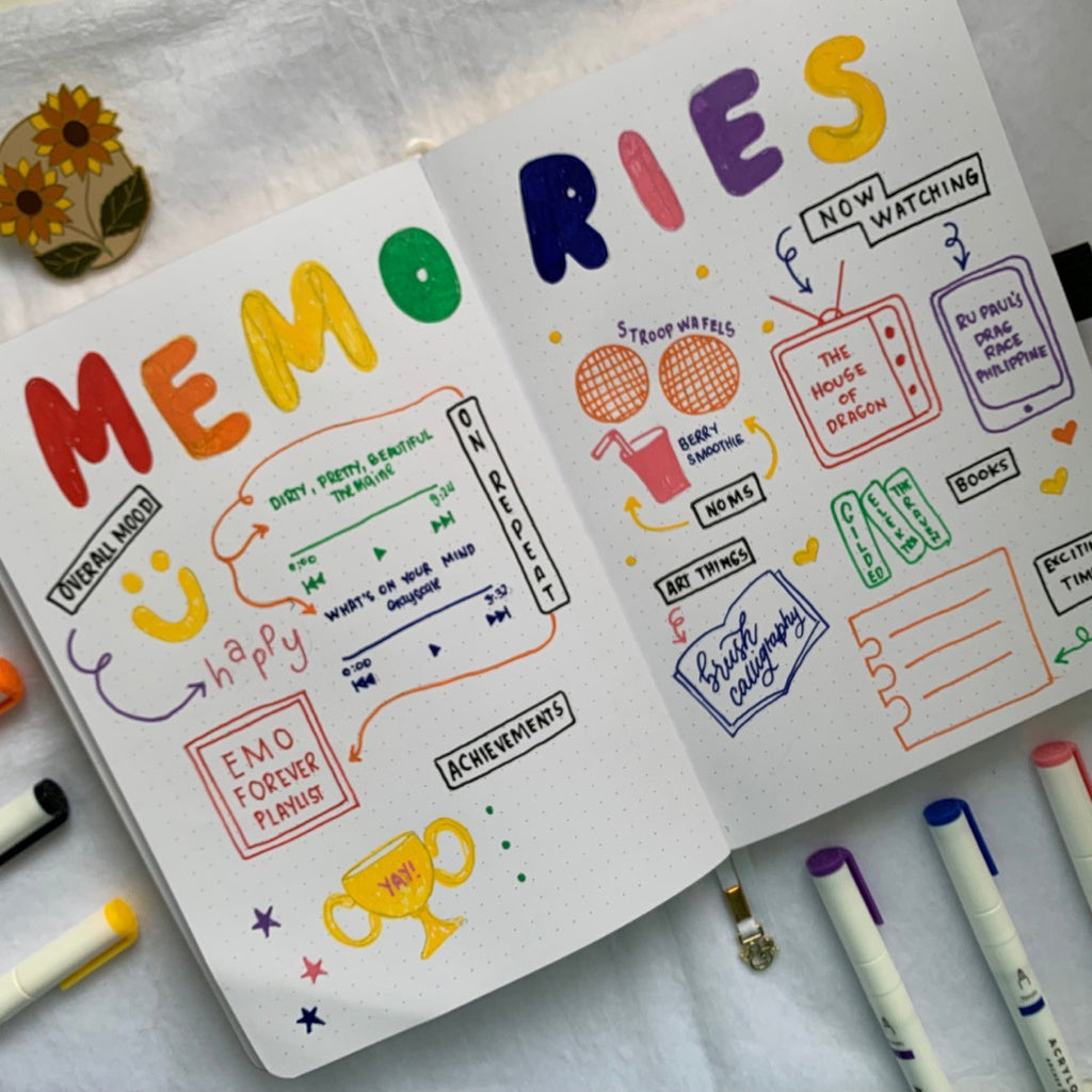 Bullet Journals done right  Snaps: Memories & Thoughts