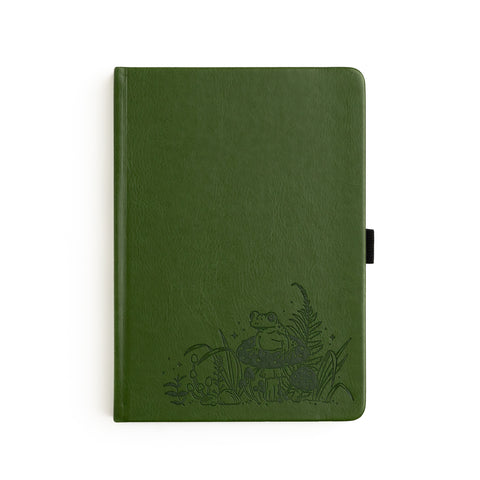 A5 Mushroom Monarch: Blank Pages Notebook