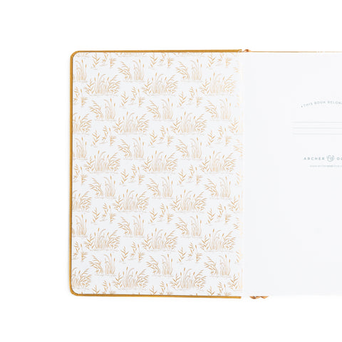 A5 Gentle Breeze: Blank Page Notebook