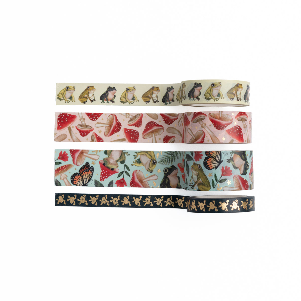 Mushroom Monarch Washi Tape Set