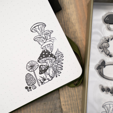 Mushroom Monarch Stamp Set