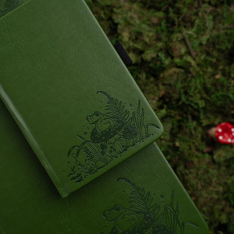 Pocket Mushroom Monarch: Dot Grid Notebook