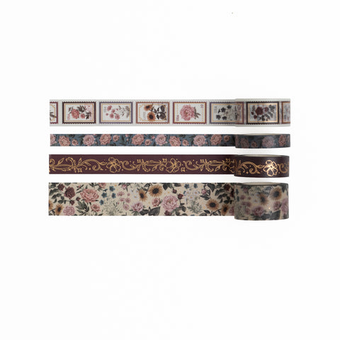 Antique Floral Washi Tape