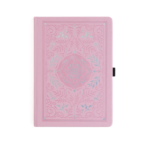 B5 Storybook In Pink: Dot Grid Notebook