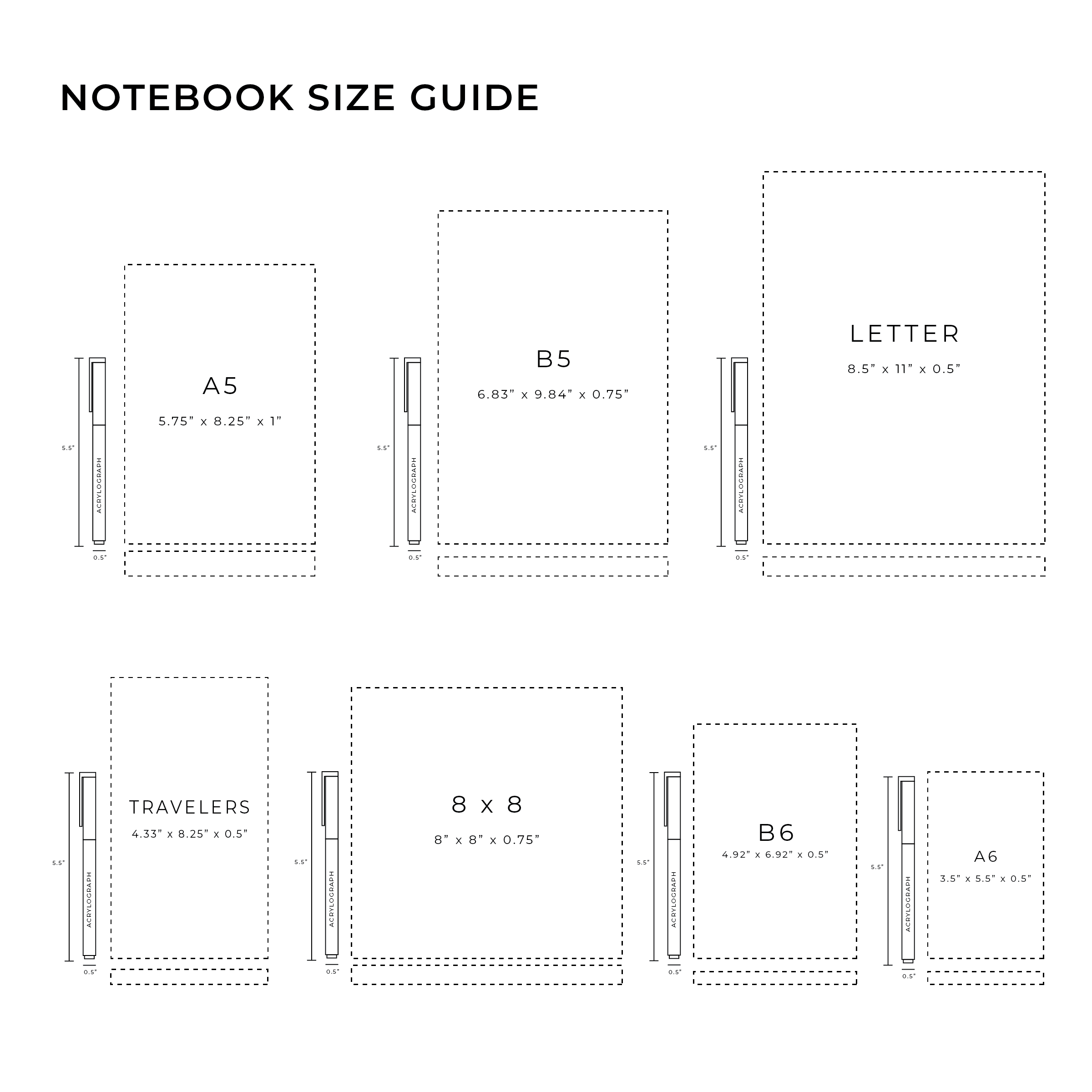 Flourish - A5 Dot Grid Notebook with Sarah Cray - Archer and Olive