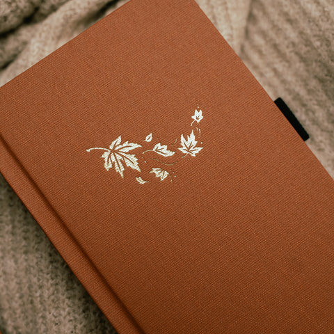 Swirling Leaves: Dot Grid Notebook