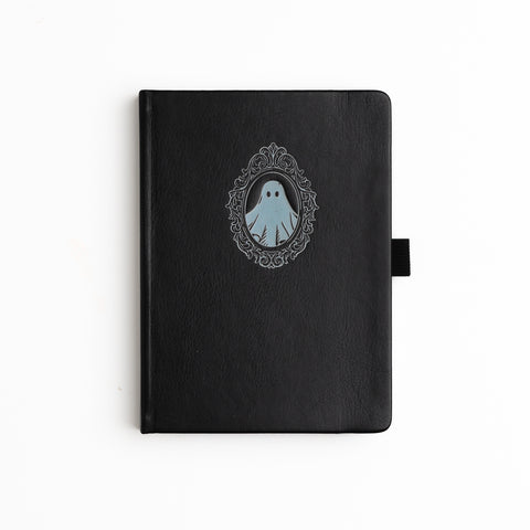 Cute Ghost: Dot Grid Notebook