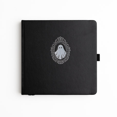 Cute Ghost: Dot Grid Notebook