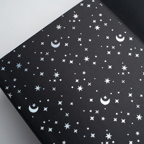 Wonderstruck Blackout: Dot Grid Notebook