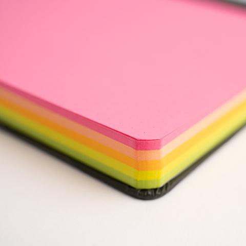 Mini Dot Grid Notepad: Neon