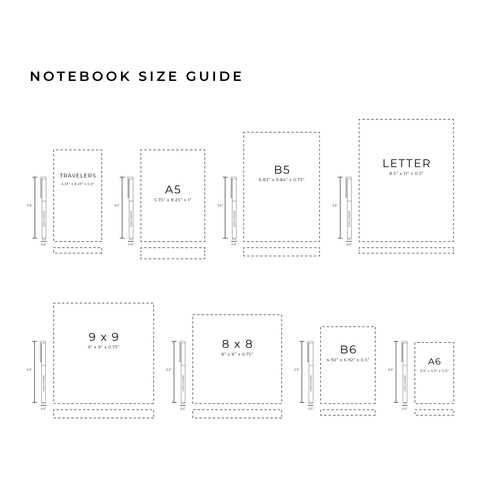 Swirling Leaves: Dot Grid Notebook