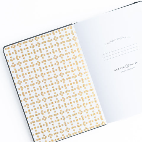 B5 Marked. Dot Grid Notebook