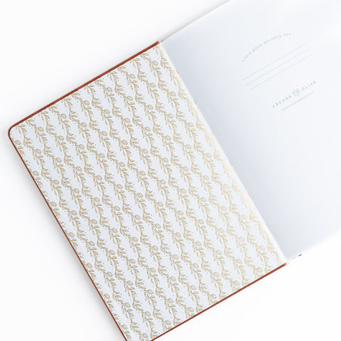 Minimal Floral Undated Planner