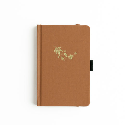 Swirling Leaves: Dot Grid Notebook