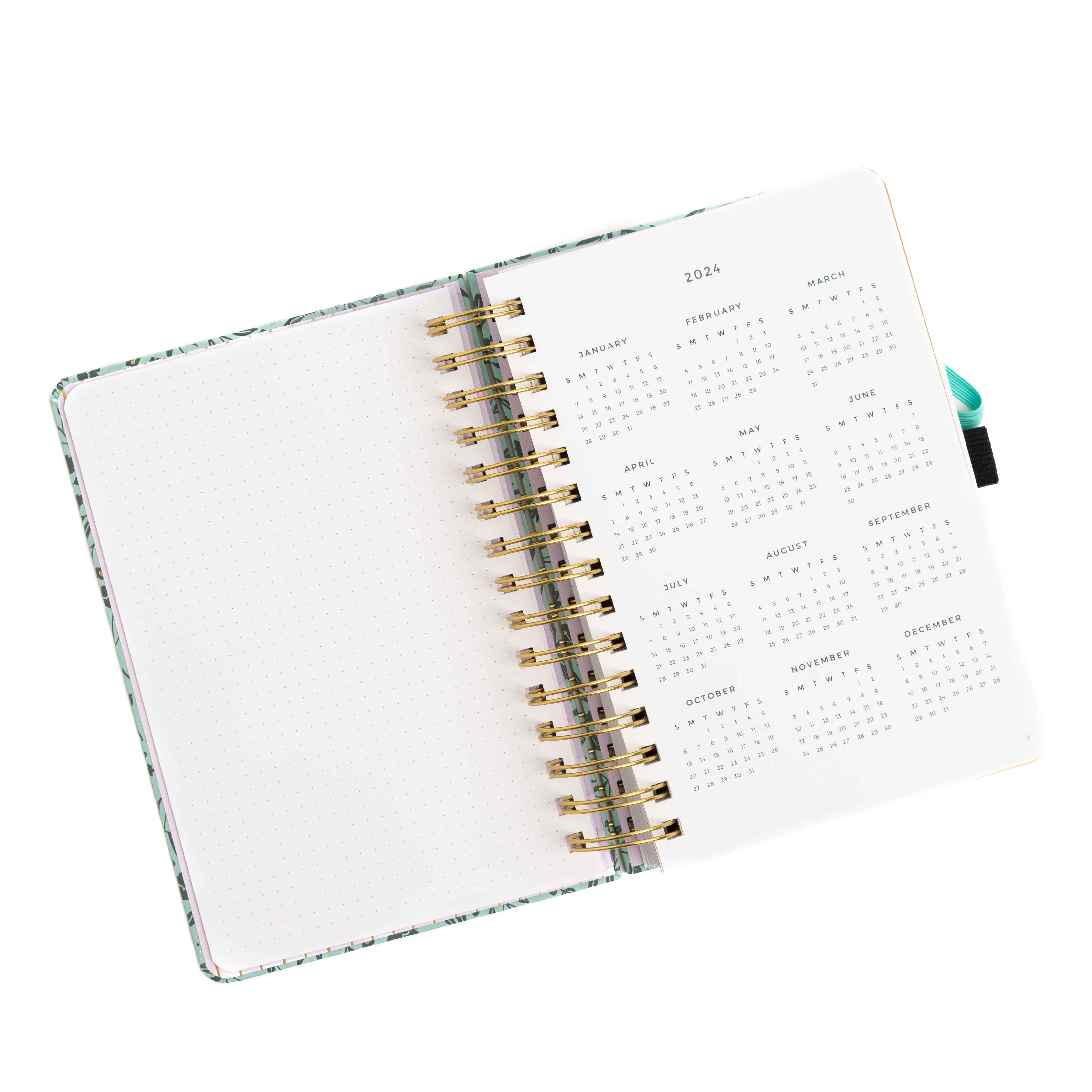 Anecdote 2024 Planner. A Daily Planner, Weekly and Monthly Planner 2024.  Achieve Your Goals With This Weekly Planner, A5 size, Hardcover Agenda.  Start