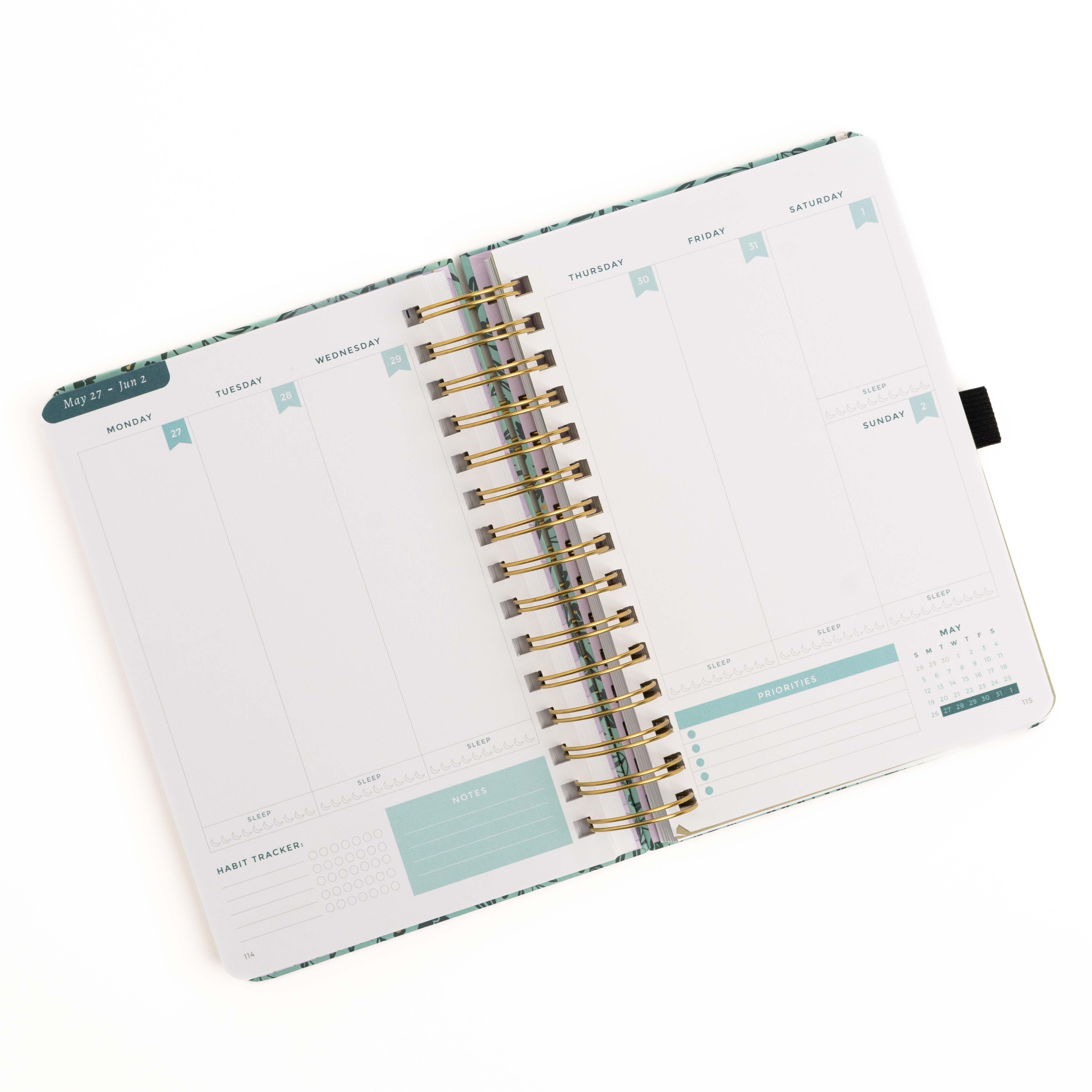 Minimalist Notebook No Bleed 2024 Planner 