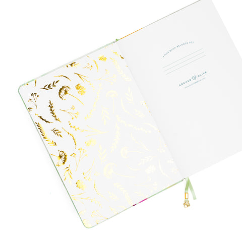 Flourish - B5 Watercolor Notebook with Sarah Cray - Archer and Olive