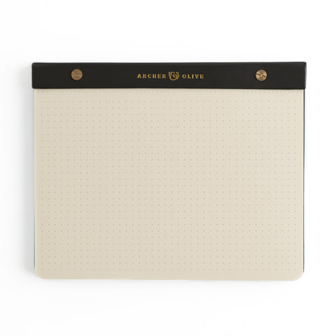 A5 Bluescale Notepad: Dot Grid - Archer and Olive