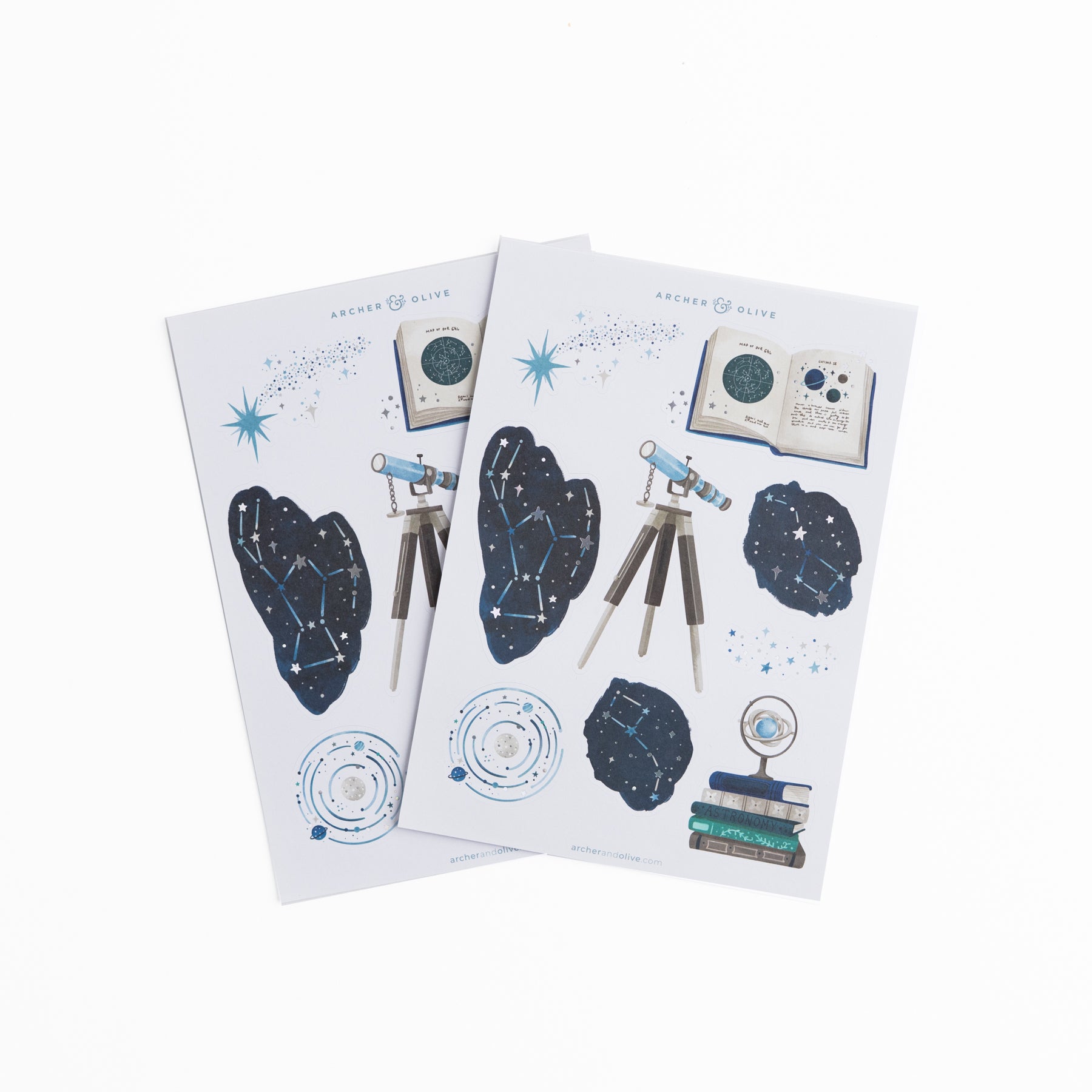Meteor Shower Stickers - Archer and Olive