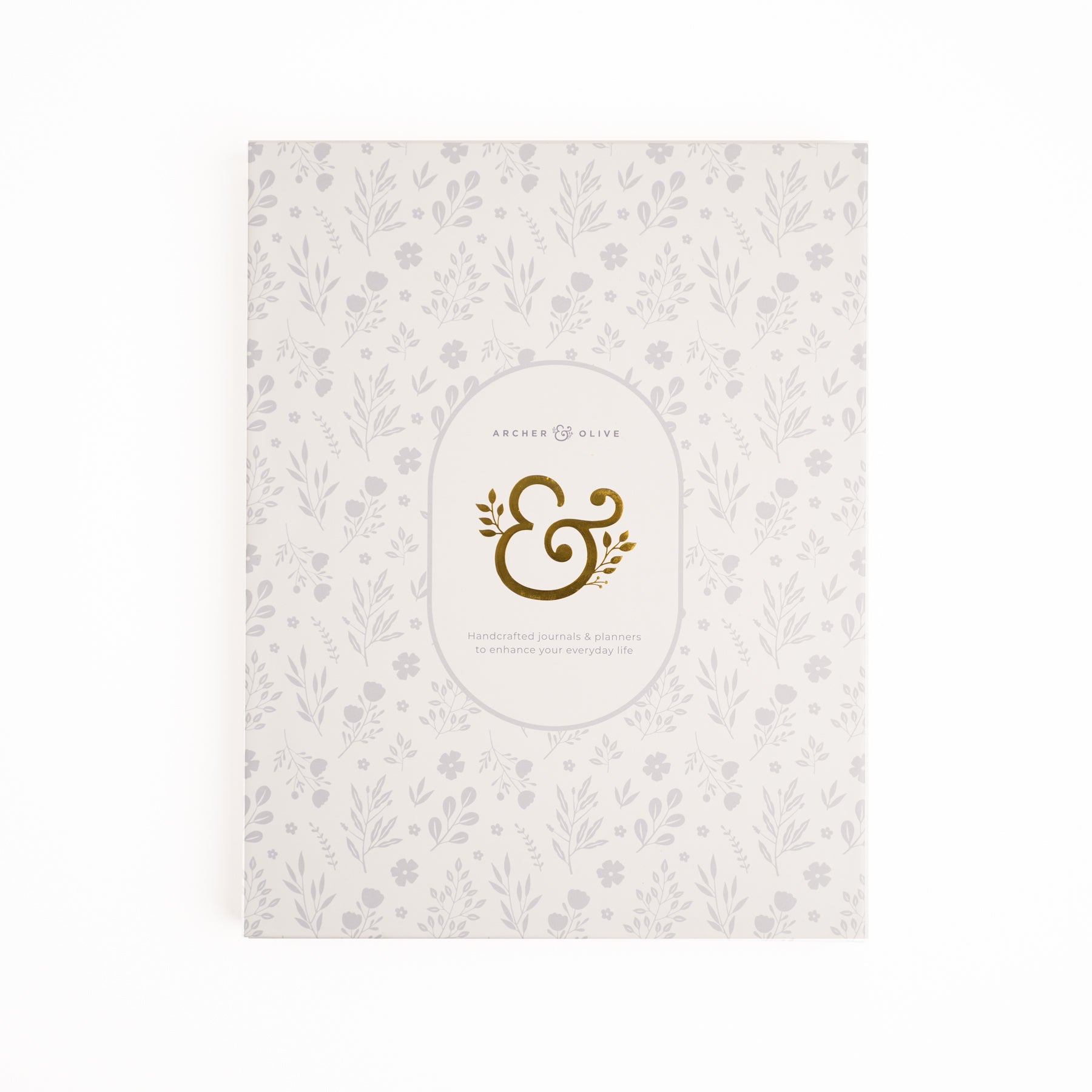 Archer and Olive + A5 Crescent Moon With Gold Edges Blackout Dot Grid  Notebook
