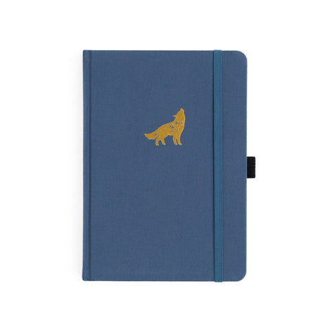 Enchanted Wolf Dot Grid Notebook - Archer and Olive